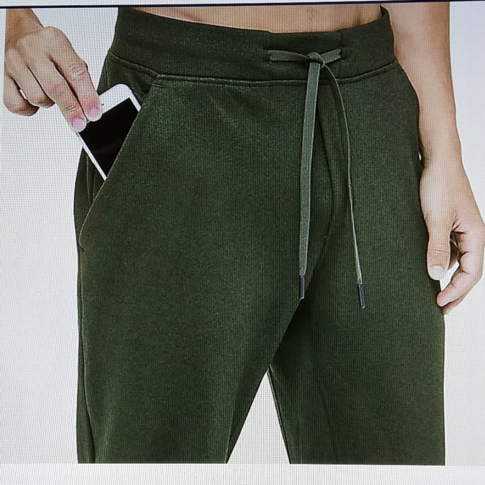 Lululemon City Sweat Thermo Jogger Dark Olive